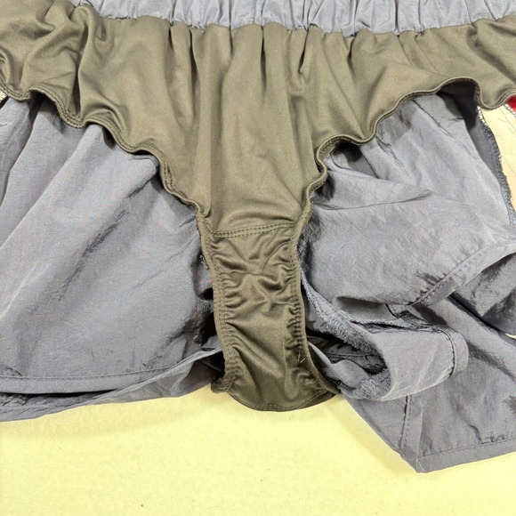 FREE PEOPLE Movement The Way Home Short Red Blue Womens Size Medium Athletic USA - Picture 9 of 11